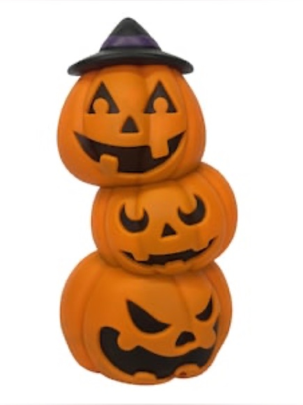 NEW Light-Up Halloween Decor Set of 4 Ghost Pumpkin Bat Haunted House - Picture 10 of 12